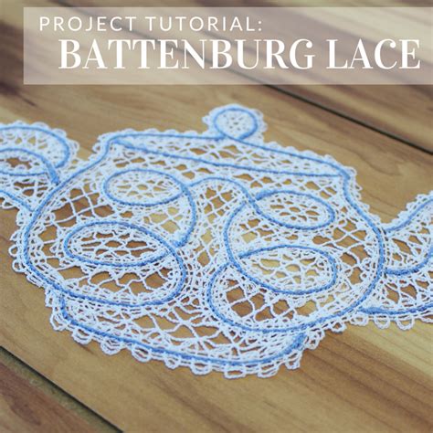 Create Freestanding Battenburg Lace With These Tips From Embroidery
