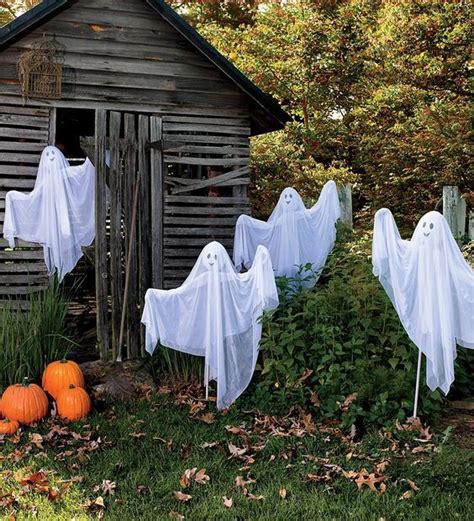 Ghosts Bin Bthe Byard Boutdoor Bhalloween Bdecorations B Lovehal Halloween Diy