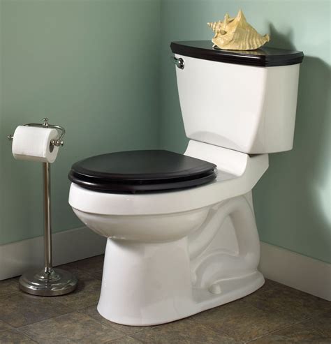 American Standard 5314110339 Elongated Boulevard Wood Toilet Seat