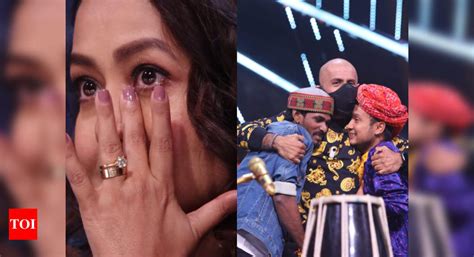 Indian Idol 2020 Neha Kakkar And Vishal Dadlani Get Teary Eyed After Watching Sawai And