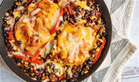 Santa Fe Chicken Skillet Macrostax