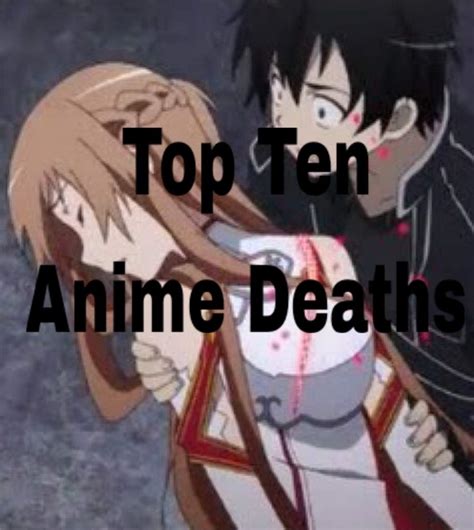 Top Five Anime Deaths Anime Amino