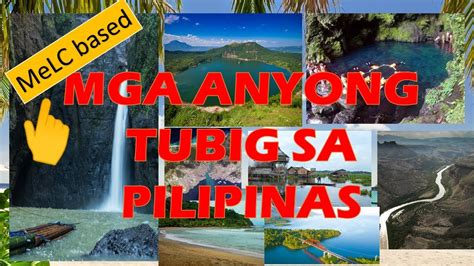 Mga Anyong Tubig Sa Mapa Ng Pilipinas Anyong Tubig