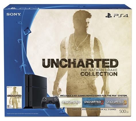 Amazonsmile Playstation 4 500gb Uncharted The Nathan Drake Collection