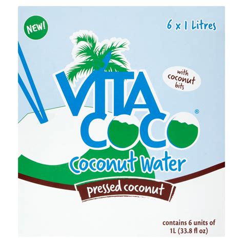 Vita Coco Pressed Coconut Water X Litre Bb Foodservice
