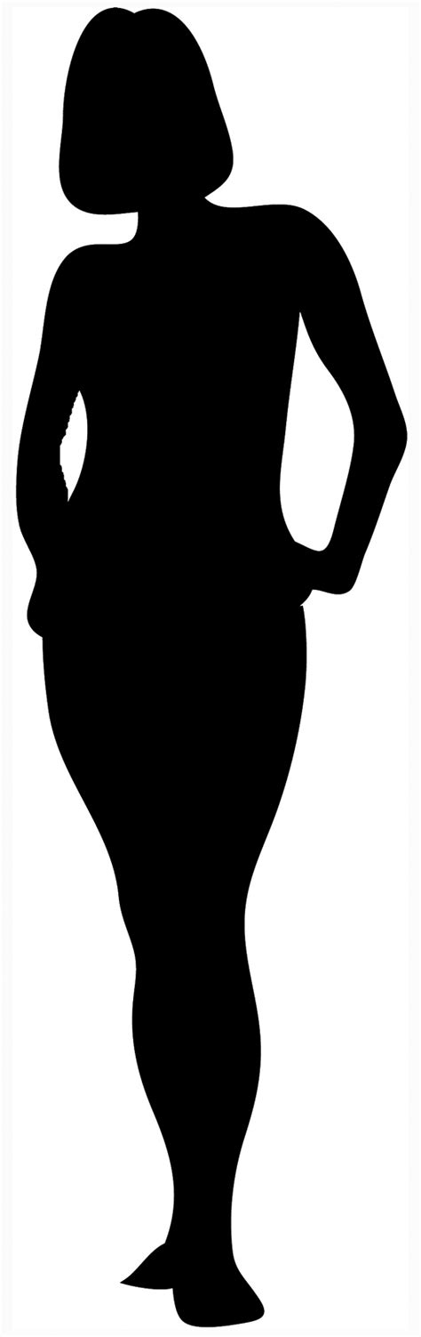 Black Woman Silhouette Clip Art Clipart Best