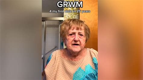 93 Year Old Grandma Goes Viral On Tiktok Getting Ready For First Date