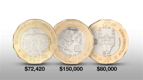 las monedas dodecagonales vuelven a ofrecerse a costos estratosféricos van de los 72 000 a los