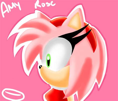 hi i m amy rose by sonicforthewin2 on deviantart