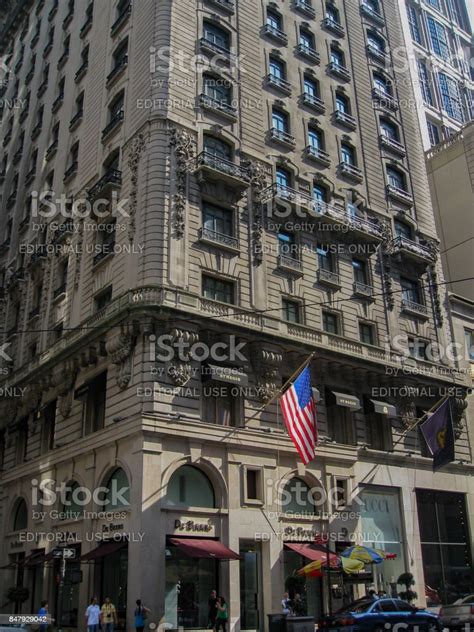 St Regis Hotel Fifth Avenue New York City Stock Photo Download Image