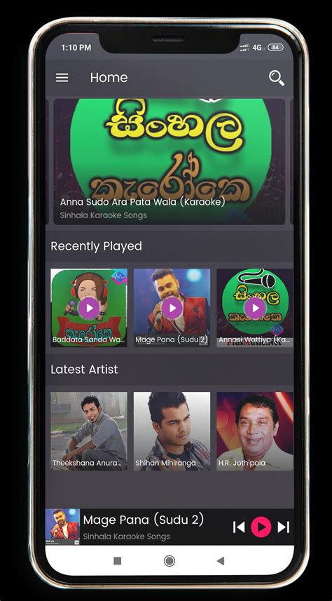 Everyone can sing karaoke at home using a dvd player, a special karaoke system or just a pc. Sinhala Karaoke Song & Lyrics for Android - APK Download