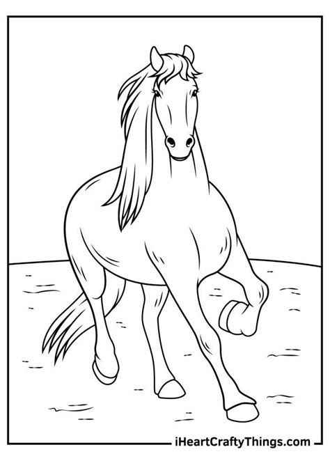 25 Free Horse Coloring Pages For Kids And Adults Blitsy