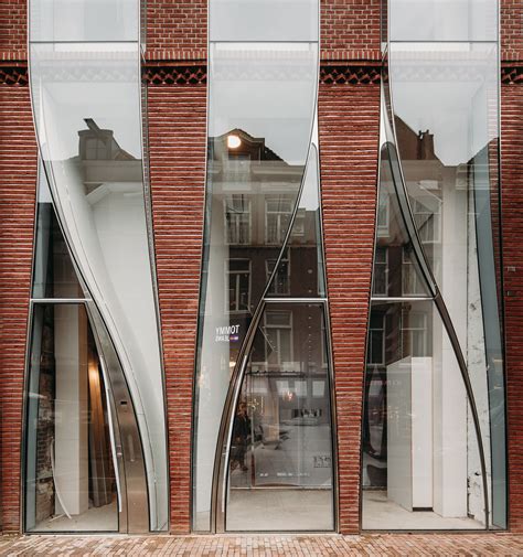 The Looking Glass Facade Renovation Unstudio Brick Architecture