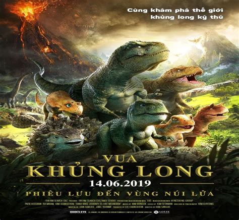 Phim Vua Khủng Long Phiêu Lưu đến Vùng Núi Lửa Dino King Journey To