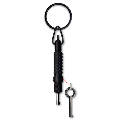 Zak Tool Swivel Black Extension Tool Handcuff Key