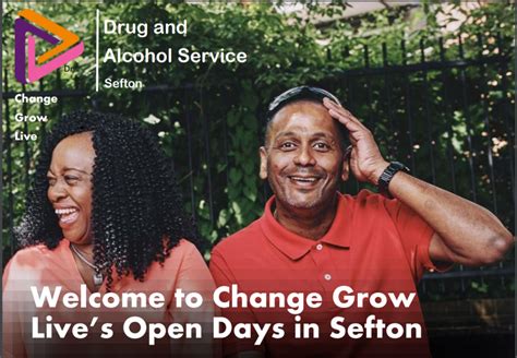 Change Grow Live Sefton Open Days In Southport And Bootle Sefton Cvs