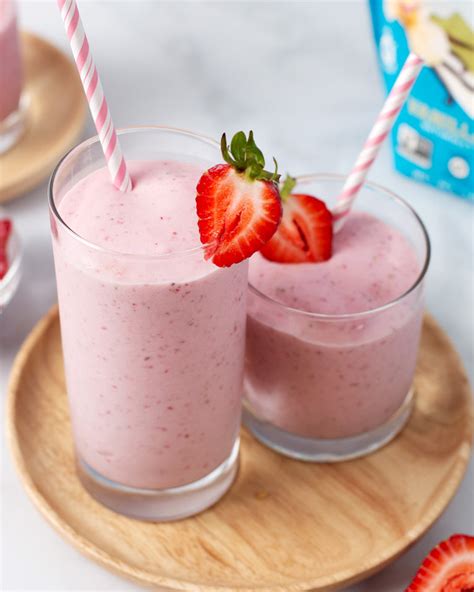 Strawberry And Cream Smoothie Iconic Protein