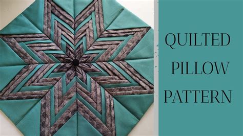 Pillow Cover Cutting And Stitching Tutorial Quilted Pillow Pattern
