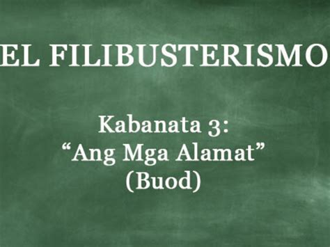 Ang Buod Ng El Filibusterismo Ni Dr Jose Rizal Youtube