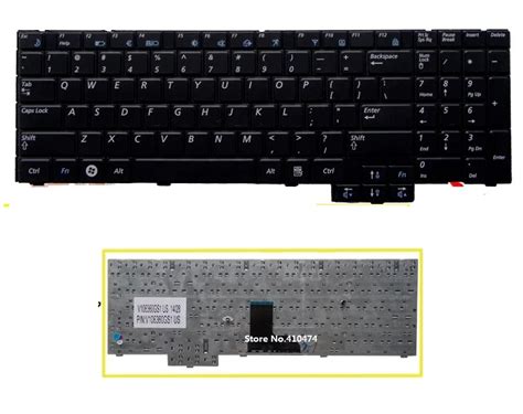 Ssea New Us Keyboard For Samsung Np Rv510 Rv510 Rv508 Np Rv508 R525
