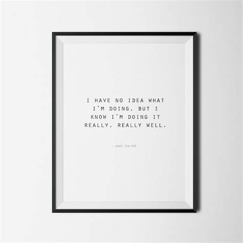 Funny Andy Quote Etsy