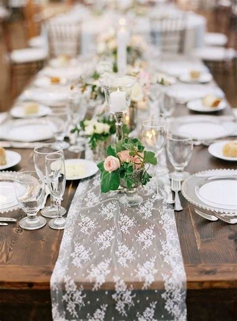 31 Trendy Rustic Wedding Table Runner Ideas To Love Trendy Wedding