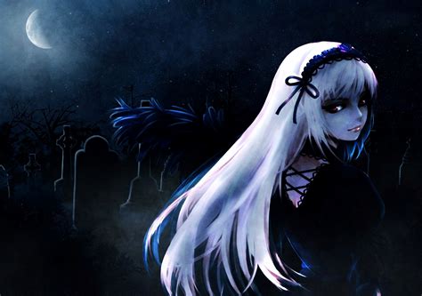 Gothic Anime Girl Hd Wallpaper Background Image