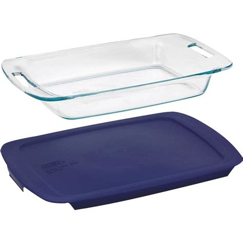 Pyrex 9x13 Baking Dish With Lid Whisk