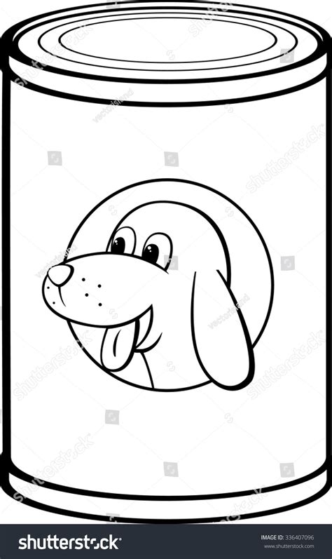 Dog Food Coloring Pages Fast Food Kids Coloring Pages Stock