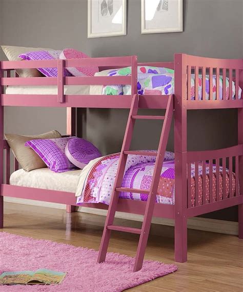 Nora Pink Girls Bunk Bed Girls Bunk Beds Girl Beds Bed