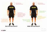 New Tattoo Policy For The Army Pictures