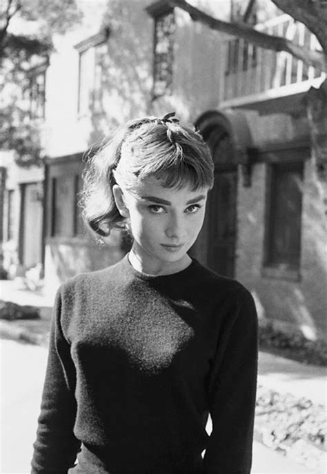 Intimate Pictures Of Babe Starlet Audrey Hepburn At Home In Beverly Hills