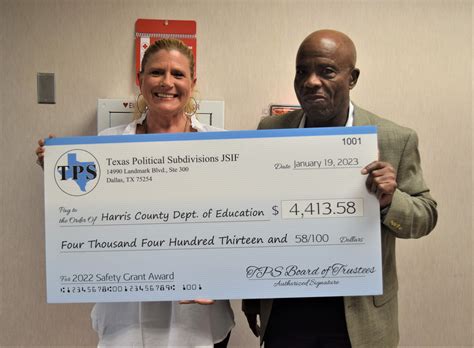 congratulations tps safety grant recipient harris county department of education texas