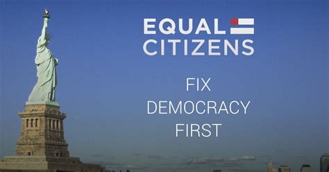 Were Fighting To Fix Democracy But We Need Your Help Equal Citizens