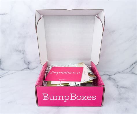 Bump Boxes January 2020 Subscription Box Review Coupon Hello