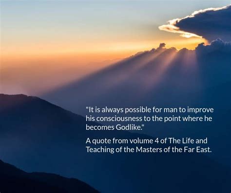 This Is A Quote Taken From The Life And Teachings Of The Masters Of The