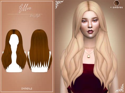 Ellie Hairstyle At Enriques4 Sims 4 Updates