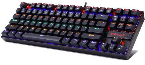 Best Gaming Keyboard Under 50 Redragon K552 Red Led Setupedia