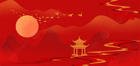 빨간색 배경 빨간색 중국 스타일 빨간 빨간 중국 스타일 중국 스타일 배경 일러스트 및 사진 무료 다운로드 Pngtree