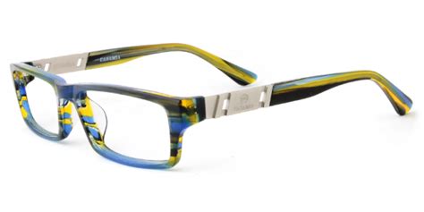 Unisex Full Frame Mixed Material Eyeglasses Csmy Firmoo Com