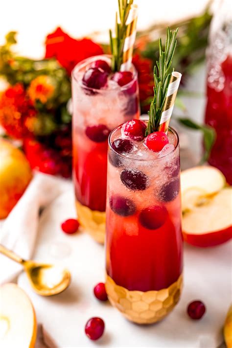 Cranberry Apple Cider Punch Non Alcoholic Sugar And Soul