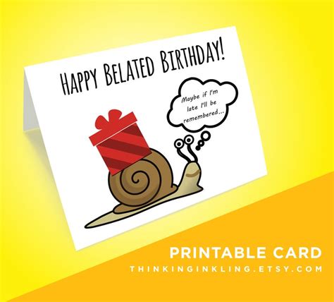 Printable Belated Birthday Cards Free Printable Belated Birthday The Best Porn Website