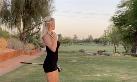Video Paige Spiranac Reveals Her Best Happy Gilmore Swing