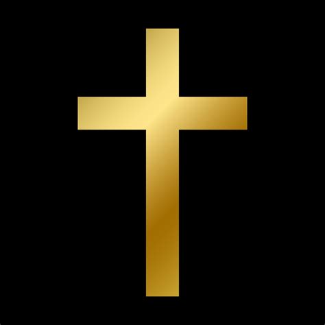 Latin Cross Symbol Isolated Christian Bible Sign 6542565 Vector Art At