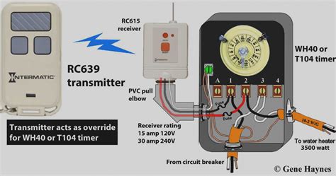 It is basically a monolithic timing circuit that produces accurate and highly. Intermatic 240v Timer Wiring Diagram | Free Wiring Diagram