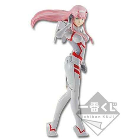 Zero Two Figure White Pilot Suit Ver Ichiban Kuji B Prize Darling In
