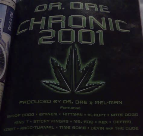 Rap Research Archive Dr Dre The Chronic 2001 Add In The Source Magazine