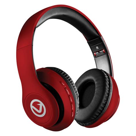 Volkano Impulse Series Bluetooth Headphones Red Shumata Online Store