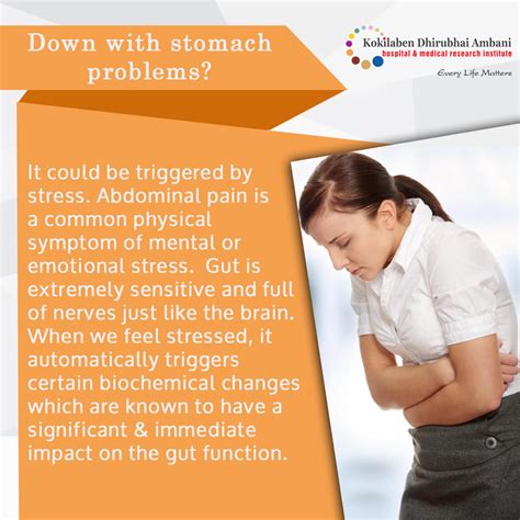 Down With Stomach Problems Health Tips From Kokilaben Hospital