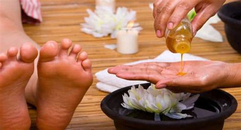 massage your feet with coconut oil at night here s why
